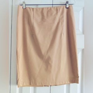 Camel-Colored Skirt